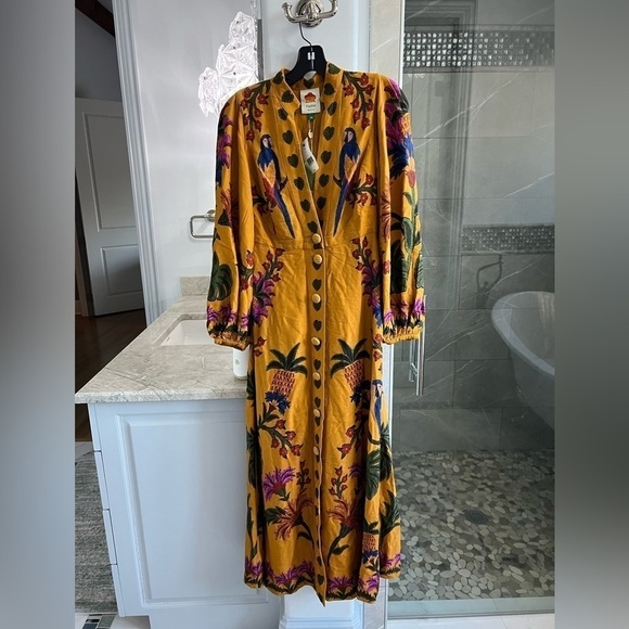 Farm Rio Tropical Tapestry Maxi Dress - Picture 10 of 15